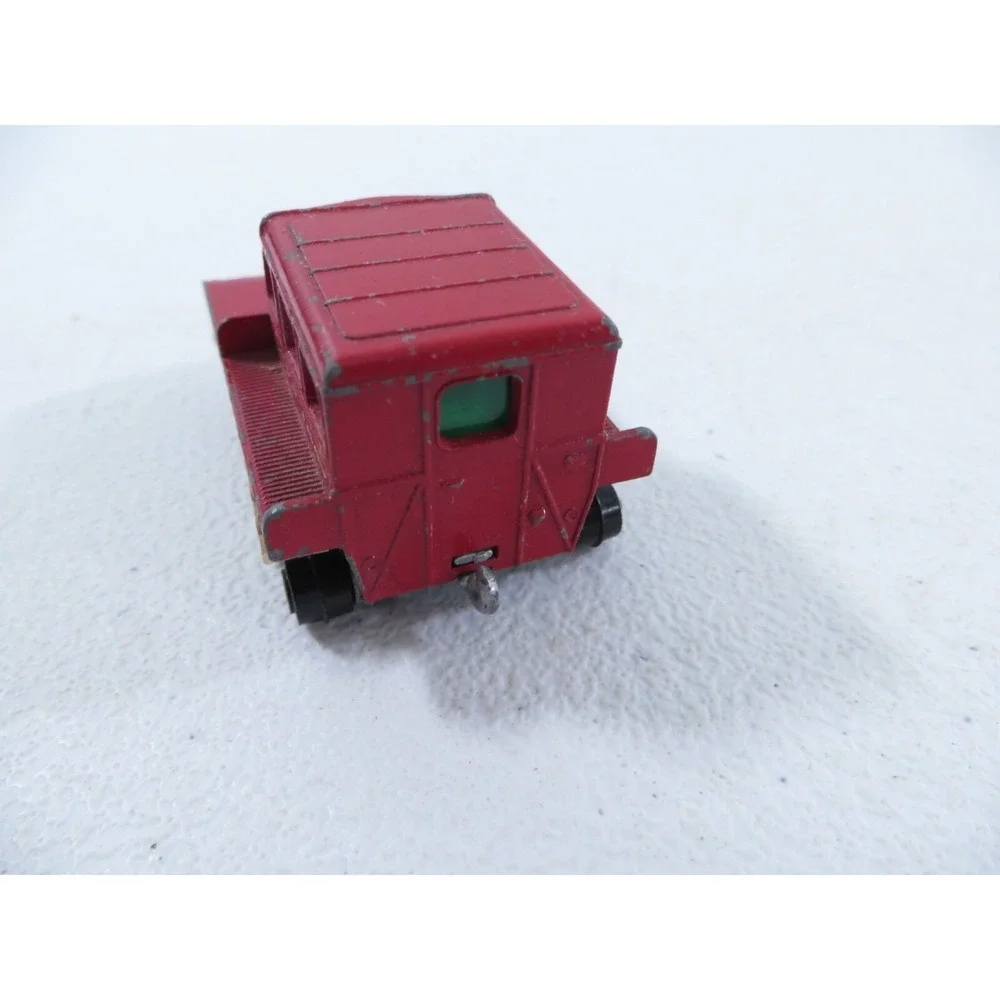 Vintage Matchbox Series No. 35 Snow‎ Trac Red Lesney England BROKEN TRACKS